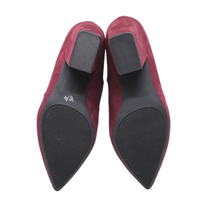 Red Ankle Boots