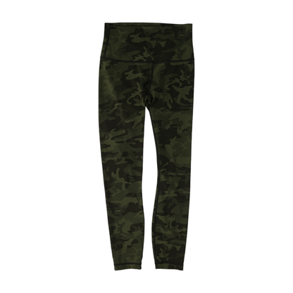 Green Camo Active Leggings