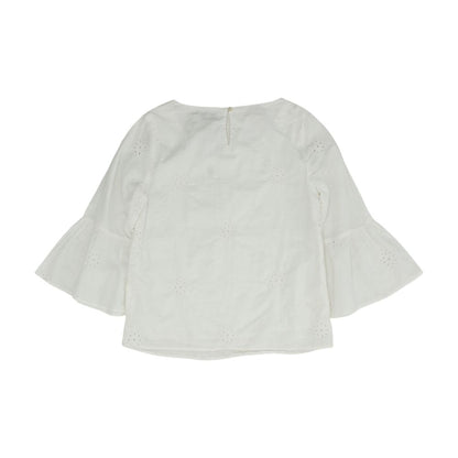 White Eyelet Blouse