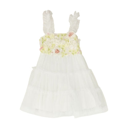 White Floral Dress