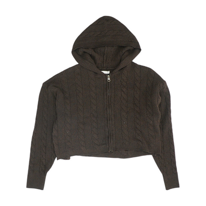 Brown Cardigan Sweater