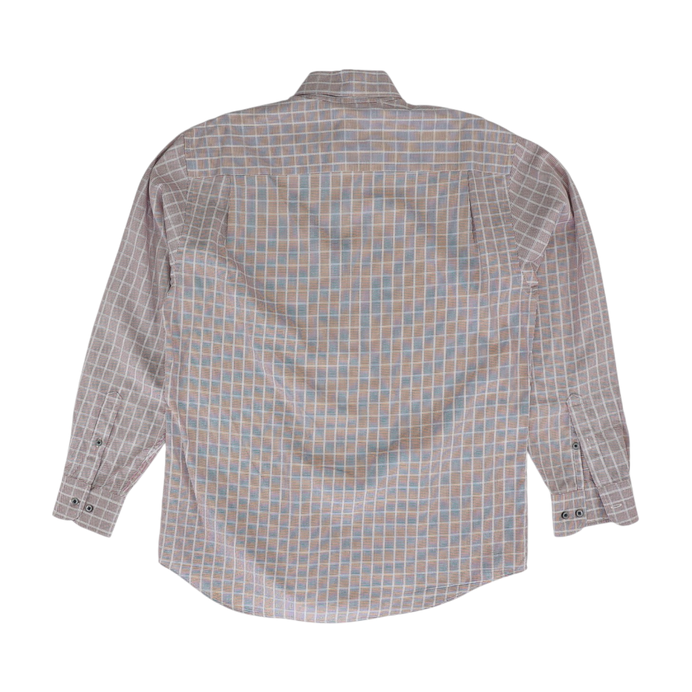 Red Check Long Sleeve Button Down