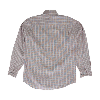 Red Check Long Sleeve Button Down