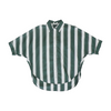 Green Striped Button Down