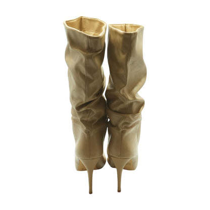 Tan Knee High Boots