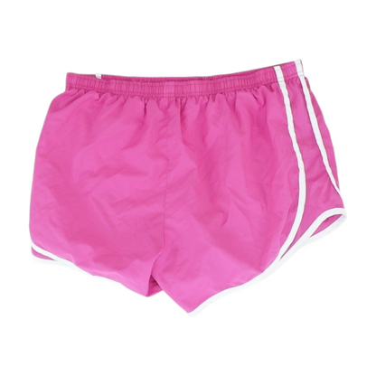 Pink Solid Active Shorts