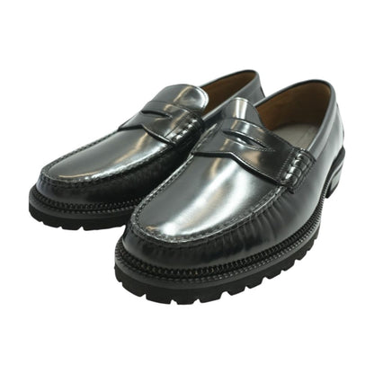 Black Leather Loafer Dress Shoes