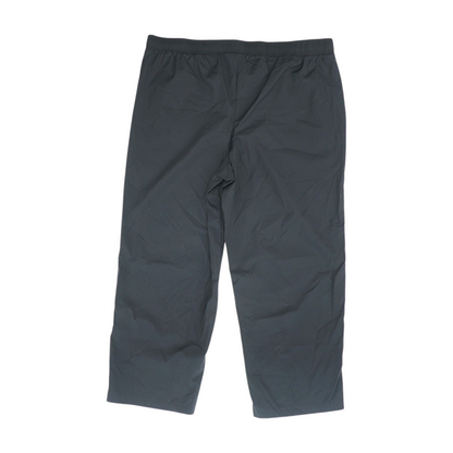 Black Striped Regular Pants