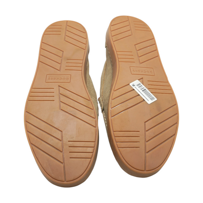 Beige Slip-On Dress Shoes