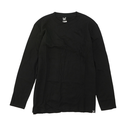 Black Solid T-Shirt