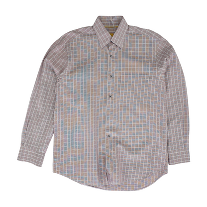 Red Check Long Sleeve Button Down