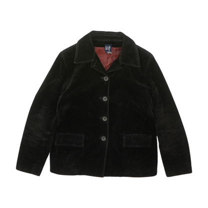 Black Solid Blazer