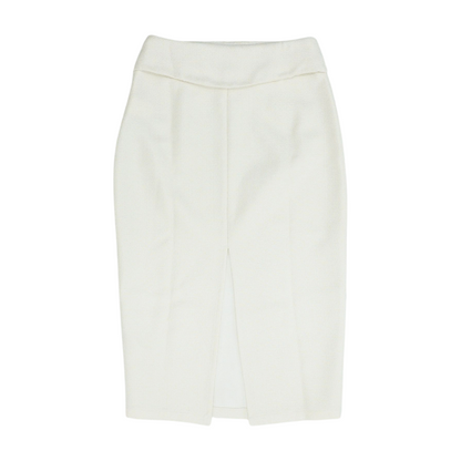Beige Midi Skirt