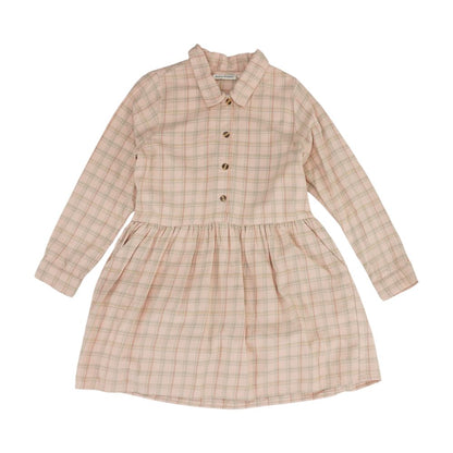 Pink Plaid Dress