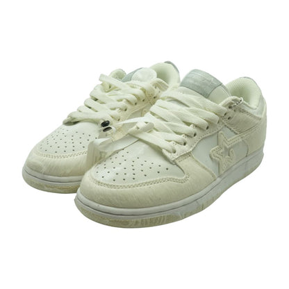 White Low Top Athletic Shoes