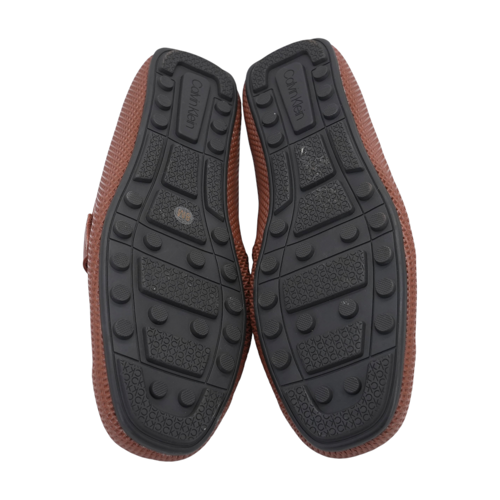 Brown Slip-On Dress Shoes