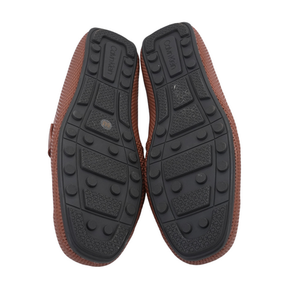Brown Slip-On Dress Shoes