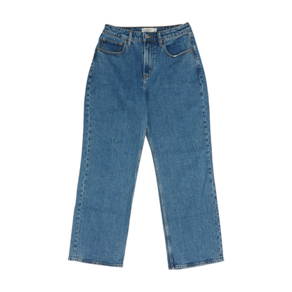 Blue Short Relaxed Jeans