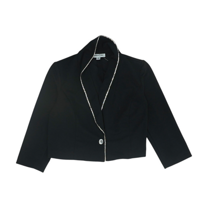 Black Solid Blazer