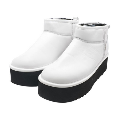White Ankle Boots