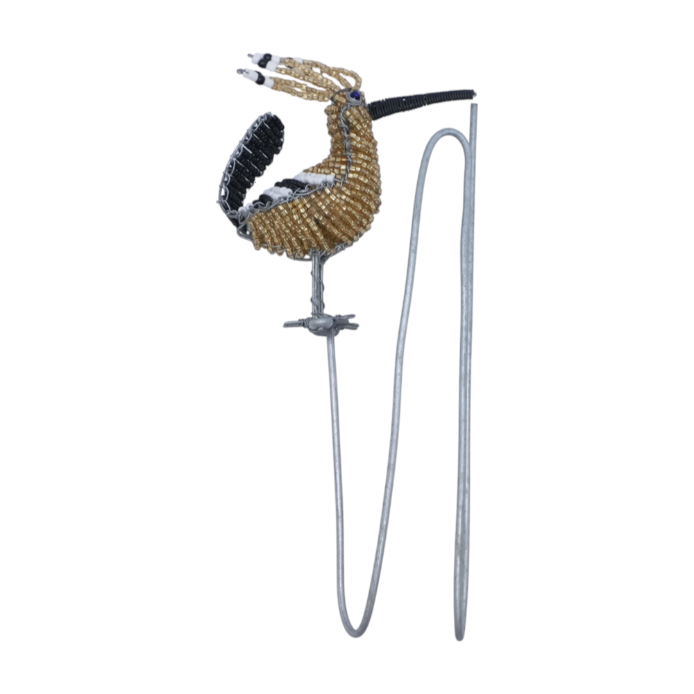 Handcrafted Beaded Bird