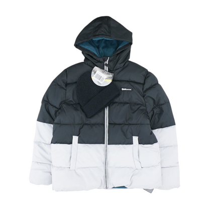 Black Color Block Jacket