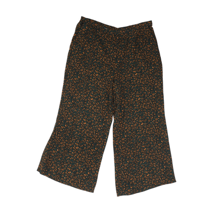 Green Animal Print Skirt