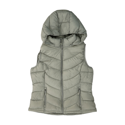 Gray Solid Active Vest