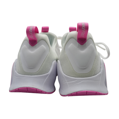 Free Metcon 6 White Pink Low-Top Athletic Shoes