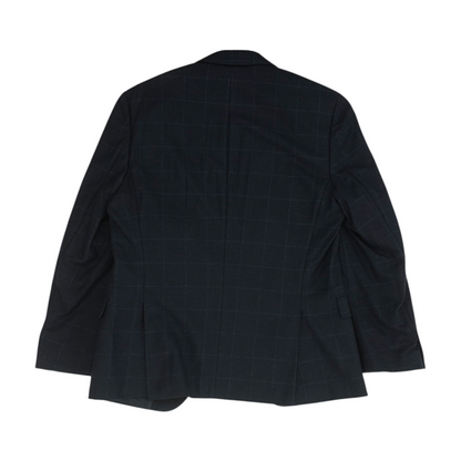 Navy Check Sport Coat