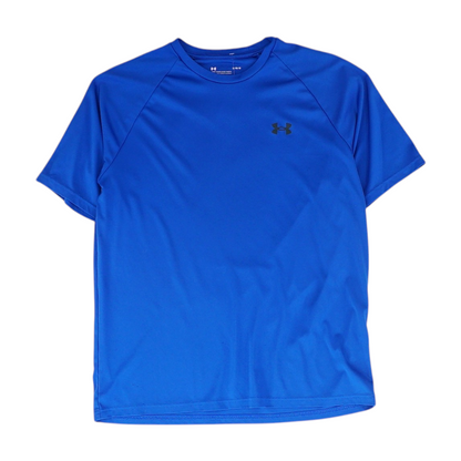 Blue Solid Active T-Shirt