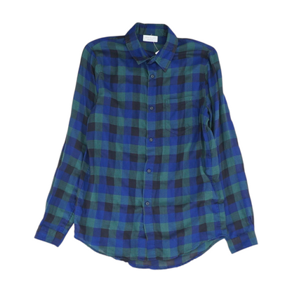 Multi Plaid Long Sleeve Button Down