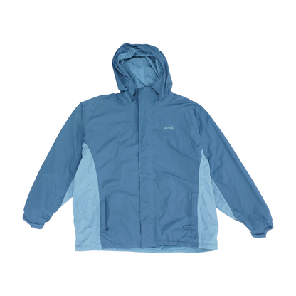 Gray Solid Rain Jacket
