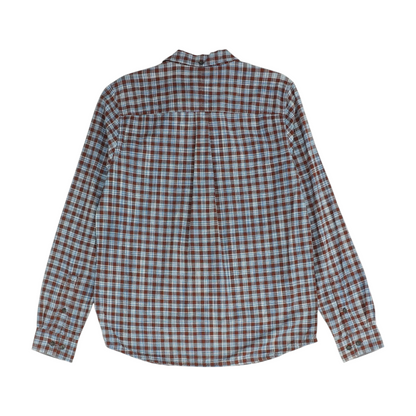 Multi Plaid Flannel Button Down