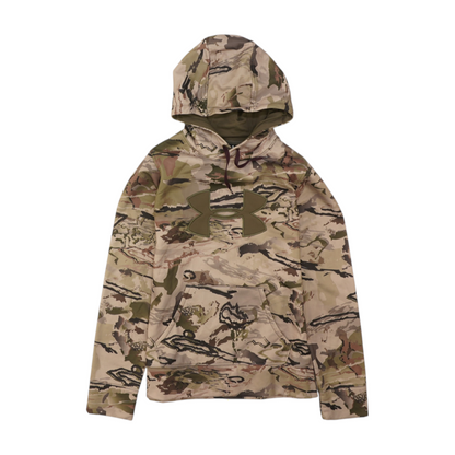 Green Camo Hoodie Pullover