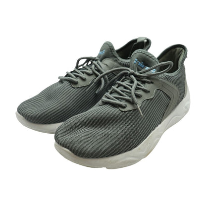 Gray Low Top Athletic Shoes