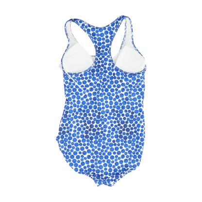 Blue Polka Dot One-Piece