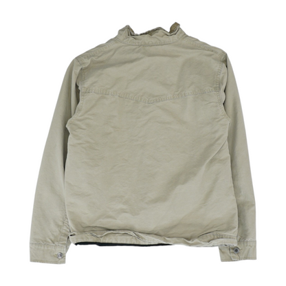 Beige Solid Jacket