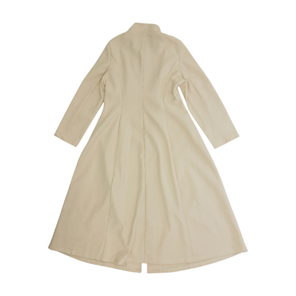 Beige Solid Coat