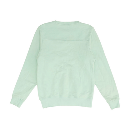 Green Solid Sweatshirt Pullover