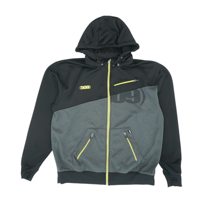 Gray Color Block Jacket