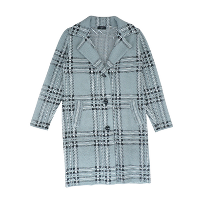 Gray Plaid Coat