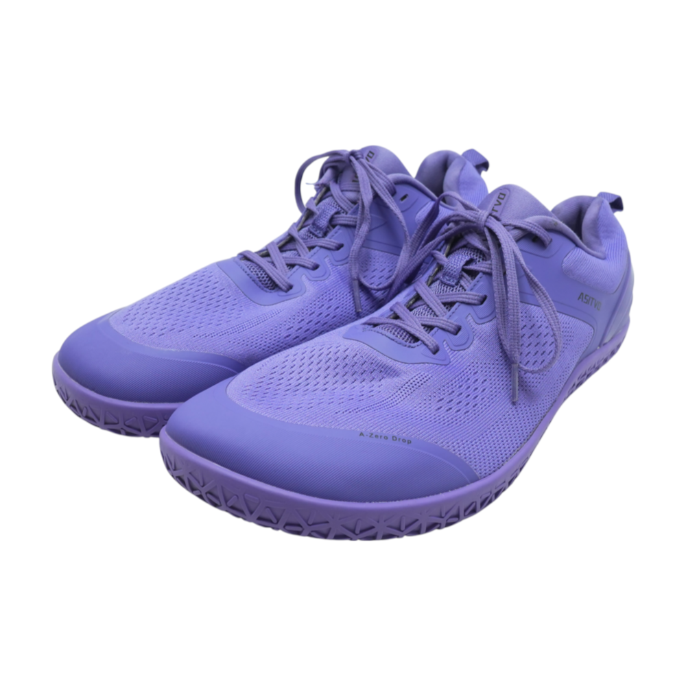 Purple Low-Top Athletic Shoes