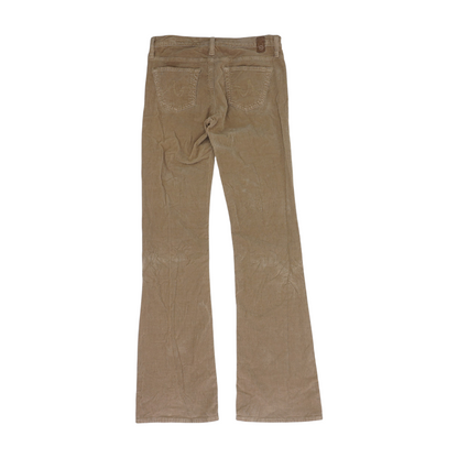 Tan Bootcut Pants