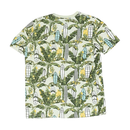 Green Tropical Crewneck T-Shirt