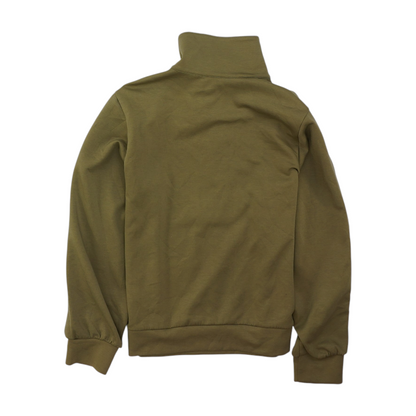 Athleta Olive Solid 1/4 Zip Pullover – Image 2