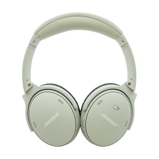 White Smoke QuietComfort Noise Cancelling Headphones With Black Earpads