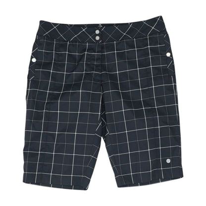 Charcoal Striped Active Shorts