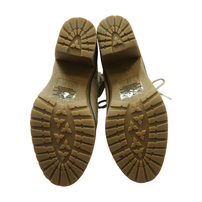 Beige Winter Boots