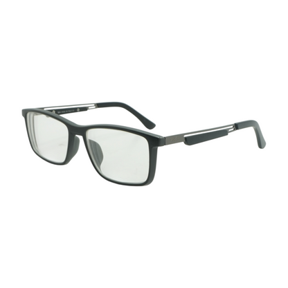 Black 9880 Square Prescription Eyewear